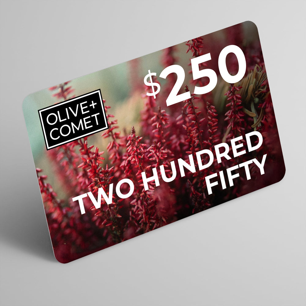 
                  
                    Olive+Comet Gift Cards - OLIVE+COMET
                  
                